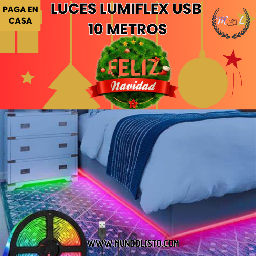 "LUMIFLEXUSB™"LUCES DECORATIVAS 10MTRS